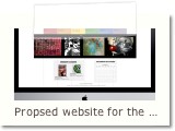 Propsed website for the JMU School of Art, Design and Art History.